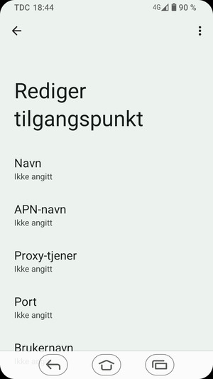 Skriv inn MMS-informasjon