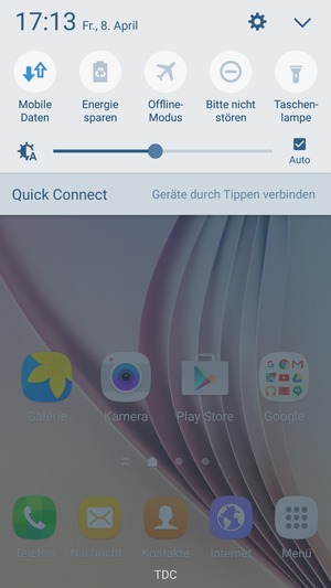 Um Ultra-Energiesparmodus zu aktivieren, wählen Sie Einstellungen