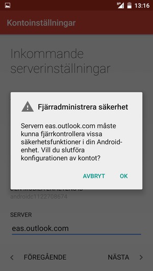 Välj OK