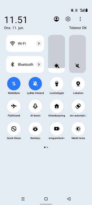Aktiver Batterisparefunktion