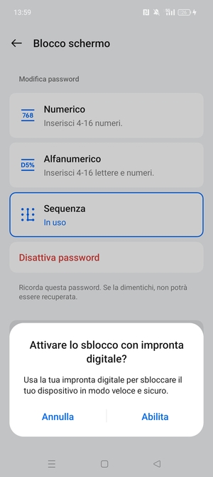 Seleziona la tua opzione preferita