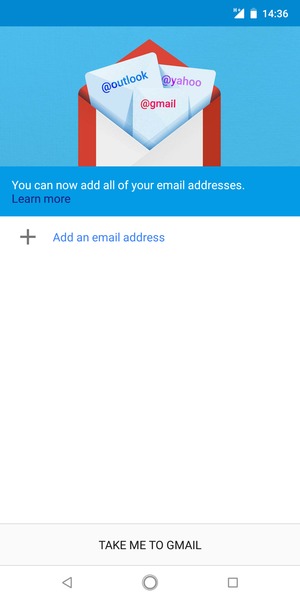 Select Add an email address