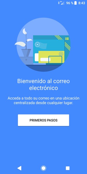 Seleccione PRIMEROS PASOS