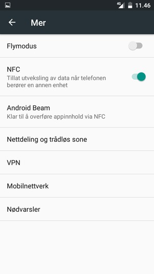 Velg Mobilnettverk