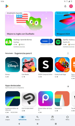 Seleccione Buscar
