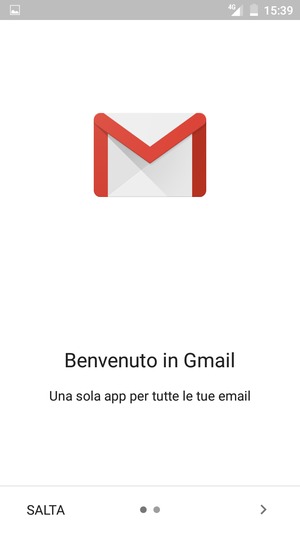 Seleziona AVANTI