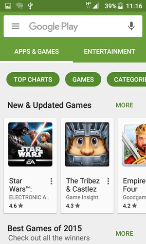 Select the Search bar