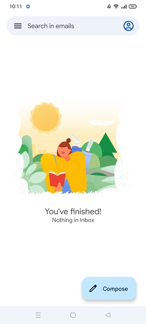 Your Gmail is ready to use