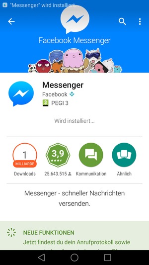 Warten Sie, bis der Installationsprozess  beendet ist