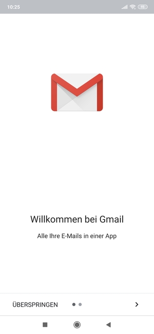 Wählen Sie WEITER