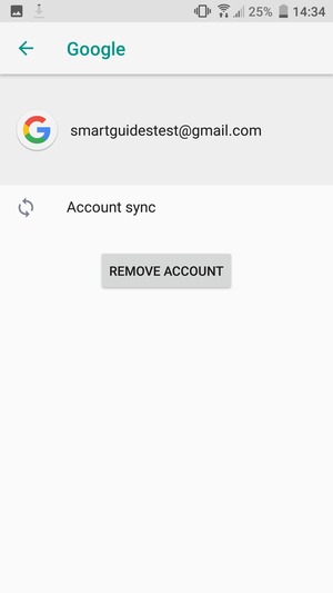 Select Account sync