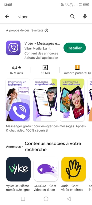 Sélectionnez Installer