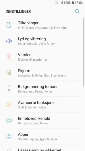 Velg Tilkoblinger