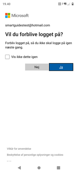 Vælg din foretrukne mulighed