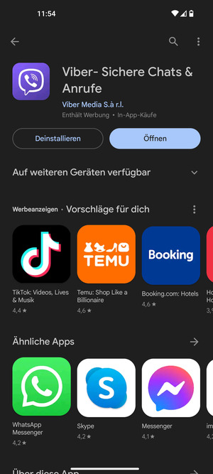 Wählen Sie Öffnen