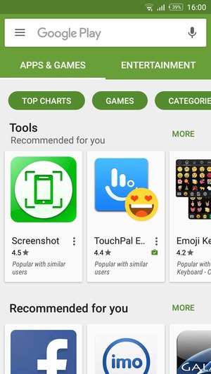 Select the Search bar