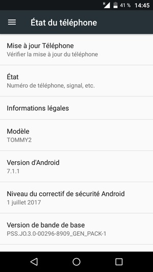 Sélectionnez Mise à jour Téléphone