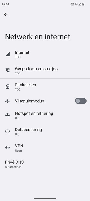 Selecteer Simkaarten