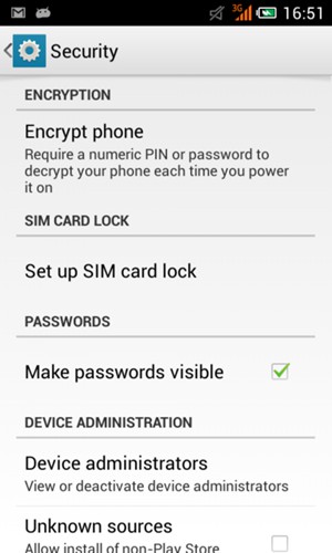 To change the PIN for the SIM card, return to the Security menu and select Set up SIM card lock