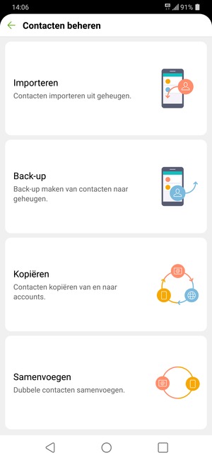 Selecteer Importeren
