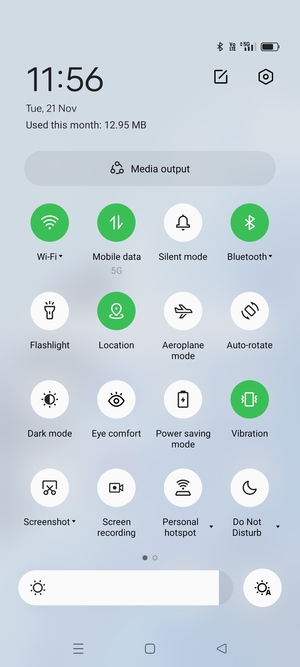 Turn off Wi-Fi and Bluetooth