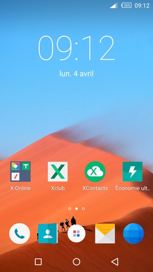 Sélectionnez Applis