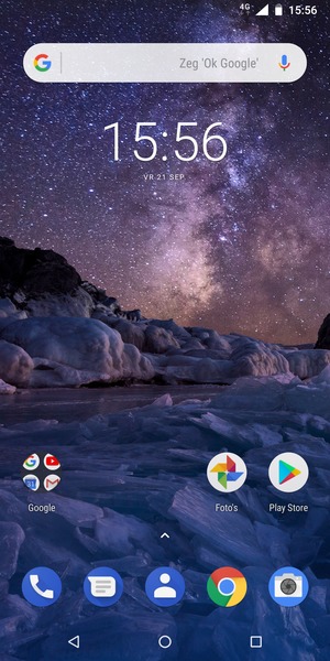Selecteer Google