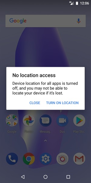 Select CLOSE