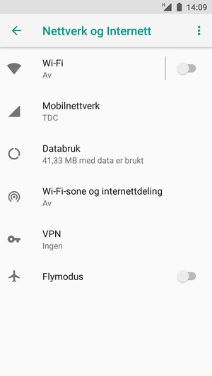 Velg Wi-Fi