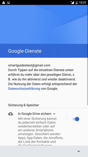 Wählen Sie MEHR