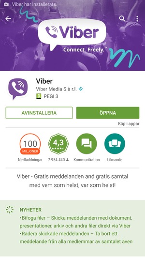 Välj ÖPPNA