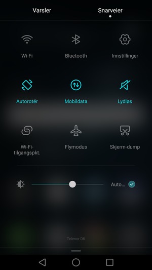Velg Lydløs for å bytte til ringemodus igjen