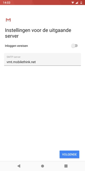 Schakel Inloggen vereisen uit en selecteer VOLGENDE