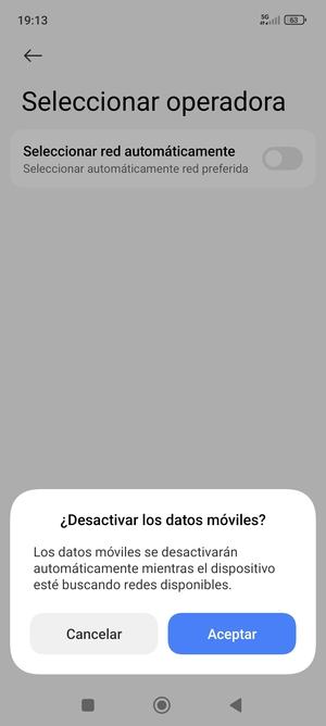 Seleccione Aceptar