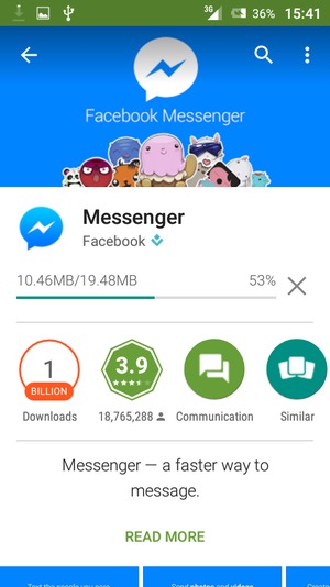 Wait for the installation process to finish
