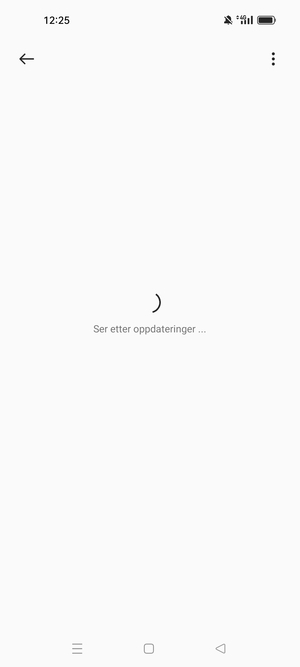 Vent til søket er ferdig