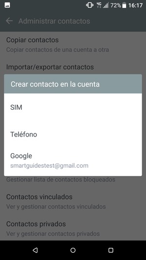 Seleccione Google