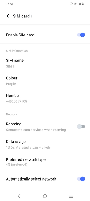To change network if network problems occur, turn off Automatically select network
