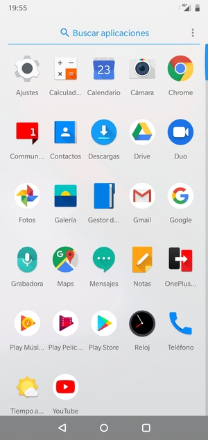 Seleccione Contactos