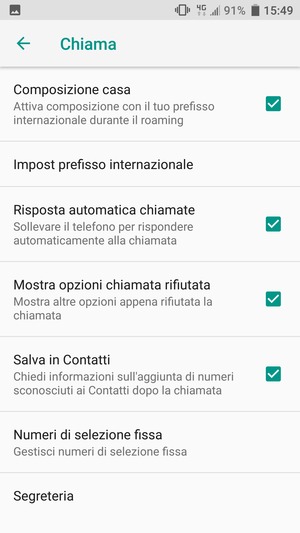Seleziona Segreteria