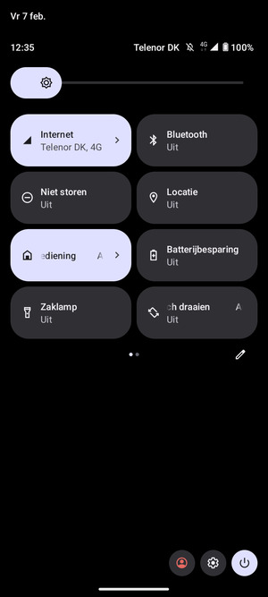 Selecteer Batterijbesparing