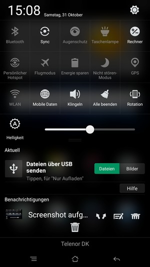 Schalten Sie Energie sparen ein