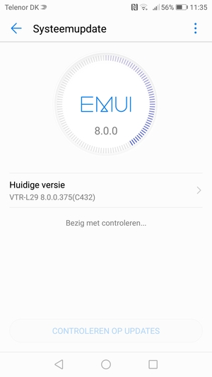 Wacht tot de zoekopdracht beëindigd is