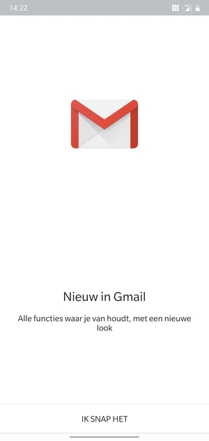 Selecteer IK SNAP HET