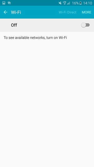 Turn on Wi-Fi