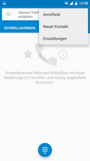 Wählen Sie Einstellungen