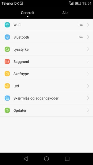 Vælg Opdater