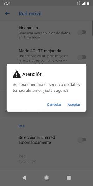 Seleccione Aceptar