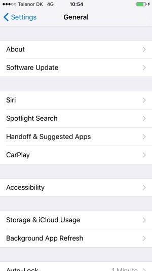 Select Software Update
