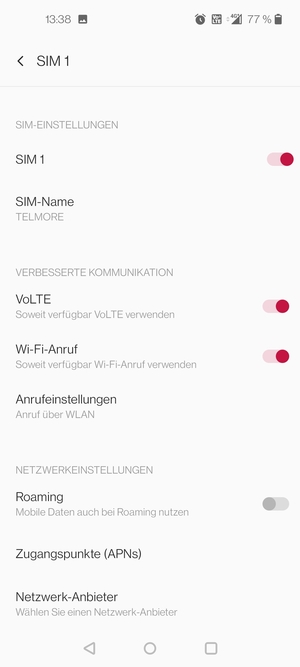 Wählen Sie Zugangspunkte (APNs)